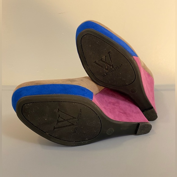 Worthington Color Block Wedge Heels - Picture 7 of 8